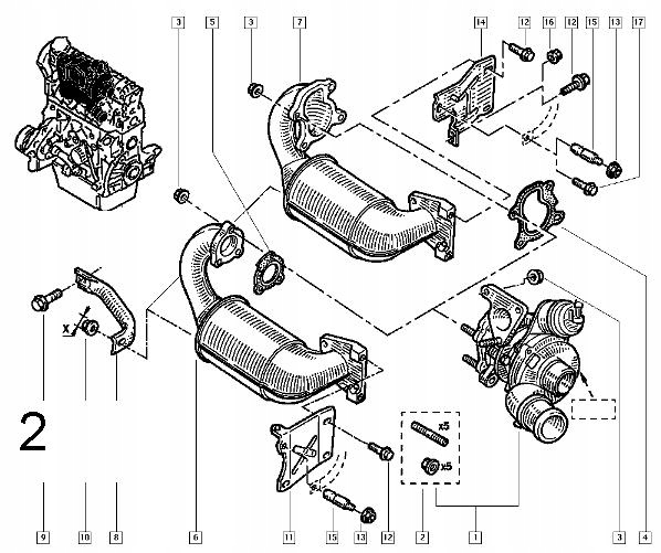 ELRING SEALS TURBINE RENAULT LAGUNA II 1.9 DCI photo 9 - milautoparts-fr.ukrlive.com