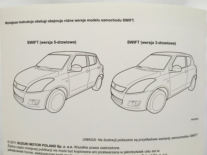 SUZUKI SWIFT POLSKA MANUAL SERVICE 2010-2017 photo 2 - milautoparts-fr.ukrlive.com