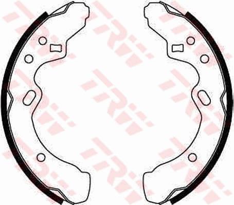 TRW BRAKE SHOES MAZDA 323 III (BW) UNIVERSAL 1986-95 photo 1 - milautoparts-fr.ukrlive.com