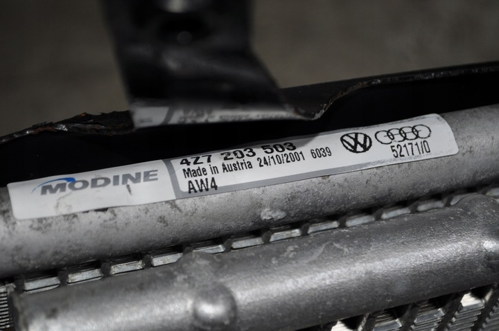 AUDI A6 C5 2.5TDI RADIATEUR 4Z7317025 4BO317021C