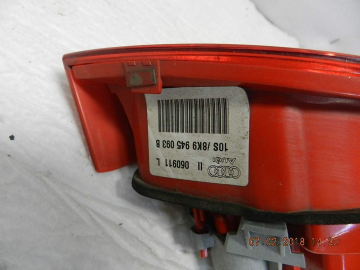 AUDI A4 B8 UNIVERSAL 08-12 LAMP LED IN BOOTLID LEFT photo 3 - milautoparts-fr.ukrlive.com