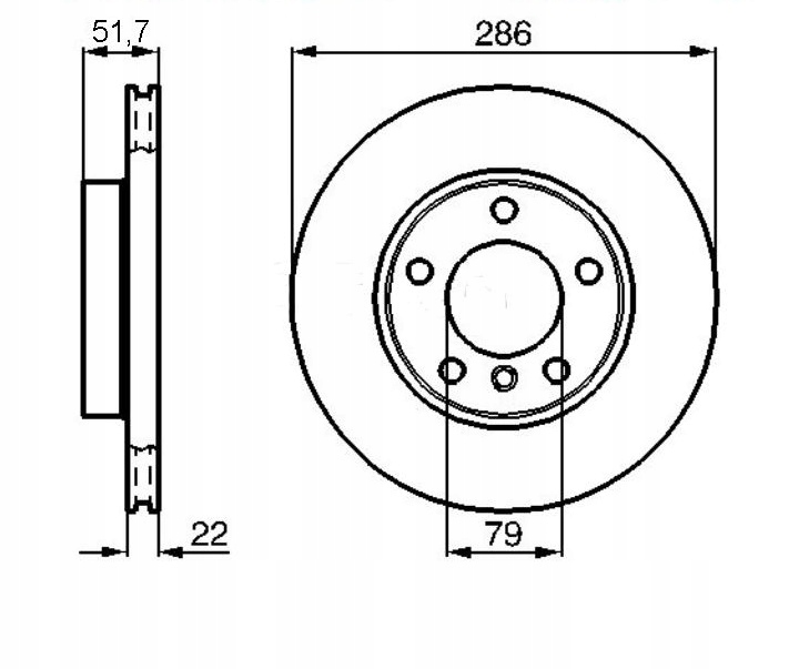 DISQUES MIKODA 0423 SABOTS DE FREIN BMW 3 E36 E46 AVANT 286M photo 2 - milautoparts-fr.ukrlive.com