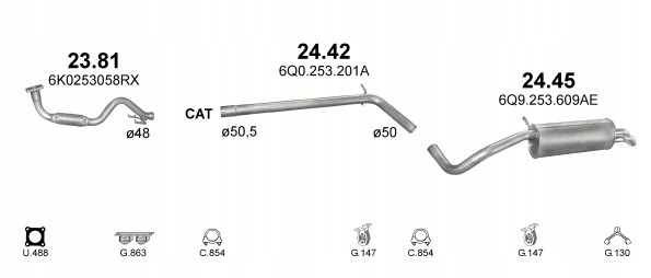 POLMOSTROW 24.45 ALUMINIUM SILENCER END COROBA photo 3 - milautoparts-fr.ukrlive.com