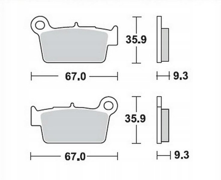 SABOTS DE FREIN DE FREIN KH367 NITRO RACING SINTER METAL photo 1 - milautoparts-fr.ukrlive.com