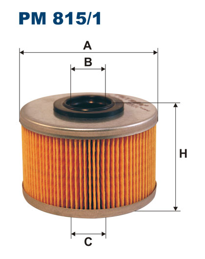 FILTER FUEL PM815/1 P716/1X KX79D C443 WF8014 photo 2 - milautoparts-fr.ukrlive.com