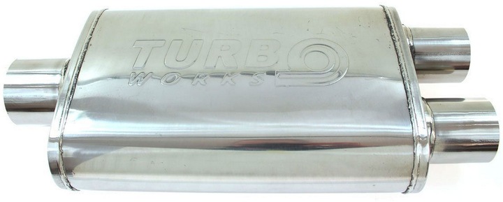 SILENCER CENTRAL 70MM TURBOWORKS LT 409SS 355MM photo 6 - milautoparts-fr.ukrlive.com