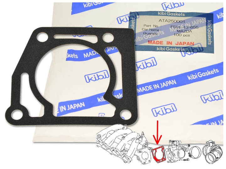 Mazda mpv lw 99-05 2. 0i уплотнитель дроссельной заслонки, Цена