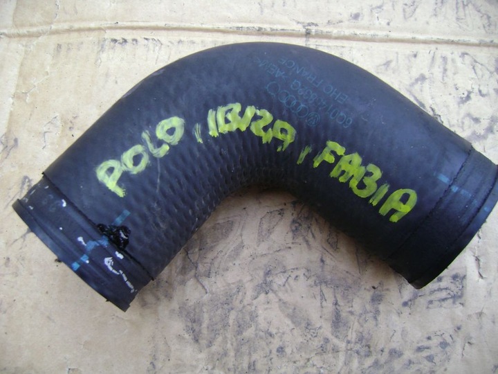 Трубка інтеркулера polo ibiza fabia 6q0145832g 832j, Ціна