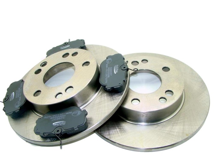 Диски x2+ колодкі перед mercedes 190 w201 262x11mm, Ціна