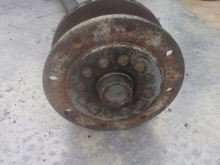 фото №9, Daf 1000 ae10c ось передняя балка перед поворотный кулак