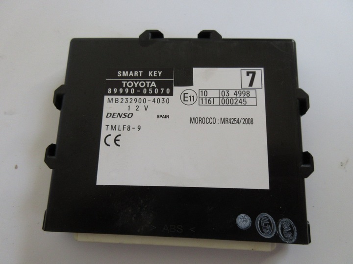 фото №1, Avensis t27 модуль smart key 89990-05070