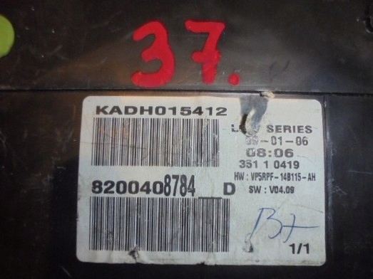фото №4, Renault megane 3 панель приладів 8200408784 англія