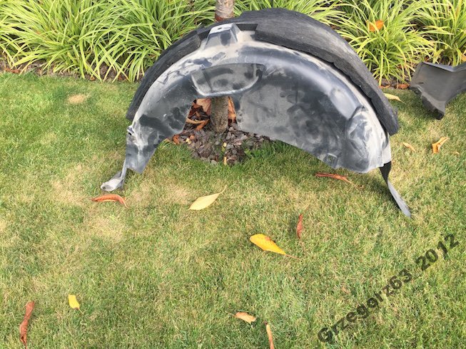 фото №1, Jaguar xf універсал підкрилок задні праві зад оригінал