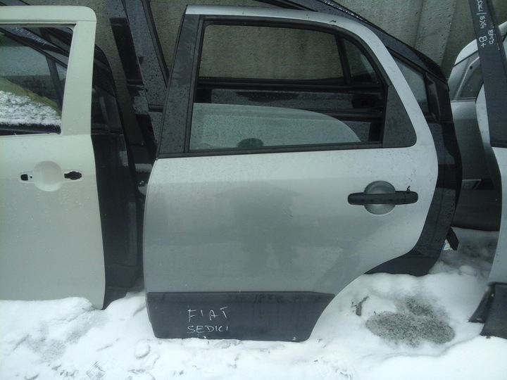 фото №1, Fiat sedici двері зад лівий ліві комплектний