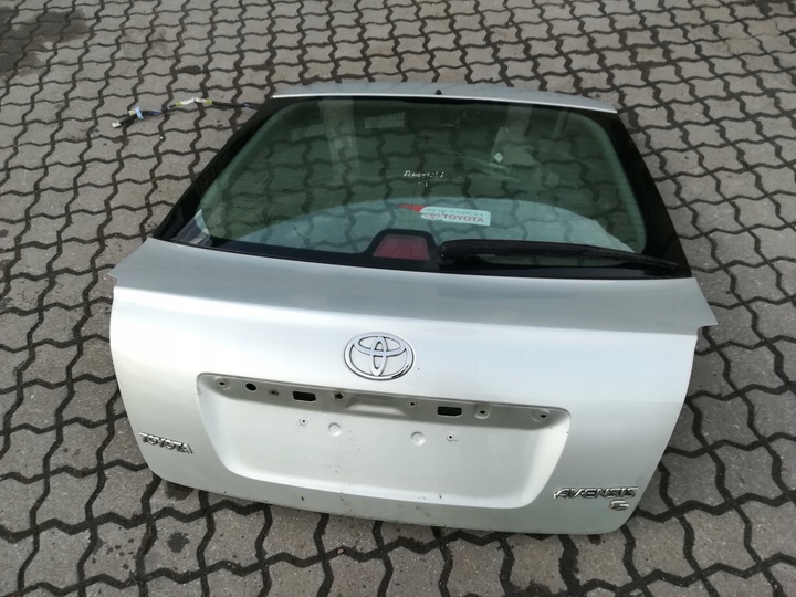 фото №1, Кришка багажника срібна toyota avensis ii t25 hb