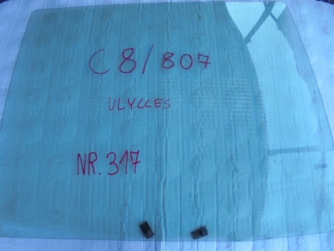 фото №1, C8 807 2005 стекло дверь левая задняя заднее