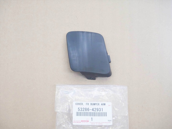 фото №2, Rav4 05-08 заглушка защита фаркоп бампер перед левая