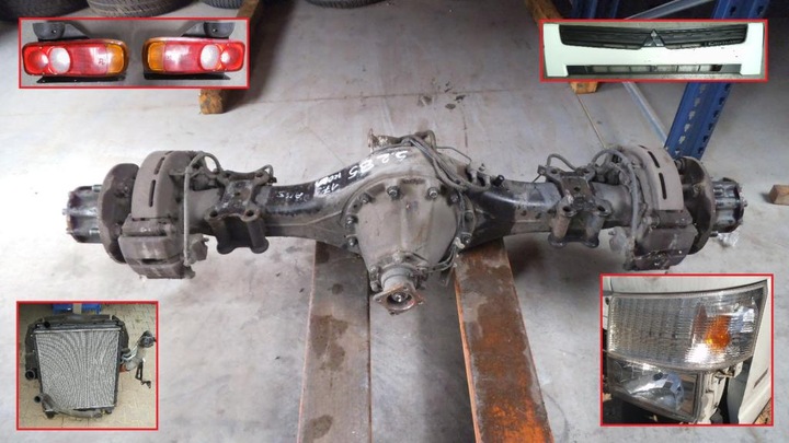 фото №1, Mitsubishi canter fuso диференціал зад передавальне число 5.285