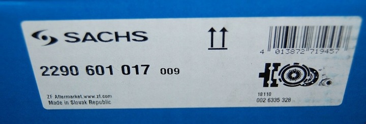 фото №11, Сцепление + колесо двухмассовый sachs 2290 601 017