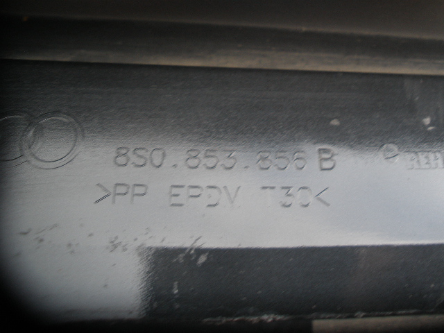 фото №8, Audi tt 8s0 порог планка пороговая правая 8s0853856b оригинал