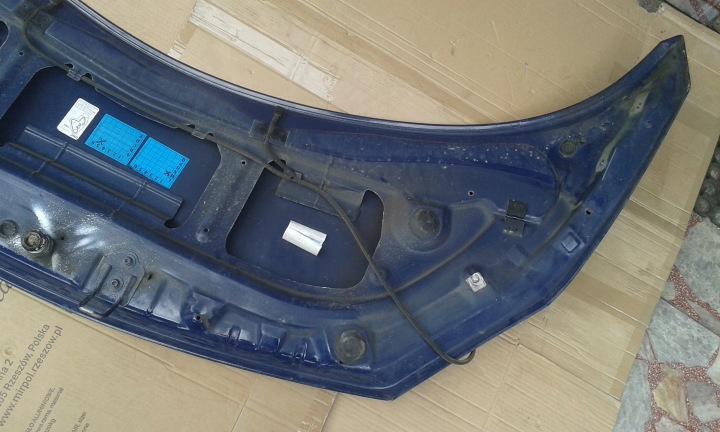 фото №6, Капот / крышка renault scenic ii 03-09 + петли
