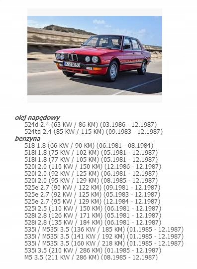 фото №9, Послуга відновлення повітродувка вентилятор bmw 5 e28 0130063012 łódź європа