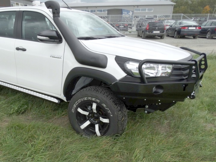 фото №11, Бампер передній перед з bulbarem toyota hilux revo