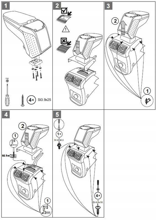 фото №8, Підлокітник підлокітник armster ii chevrolet orlando od 2010r