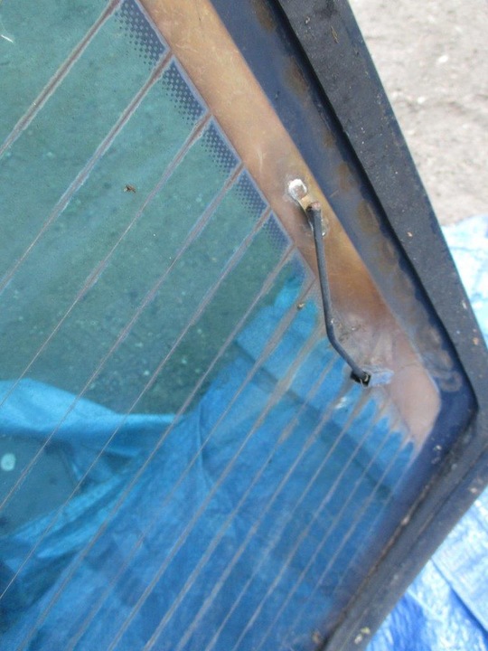 фото №6, Стекло задняя зад тёмное кузовная vw passat cc 08