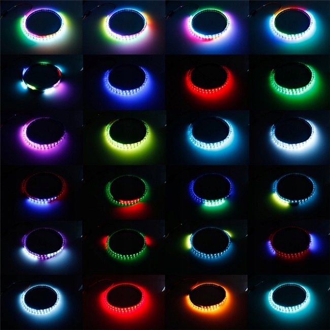 фото №6, Стрічка стрічка led rgb drl багажник плаваючий поворотник третій сплав 122cm