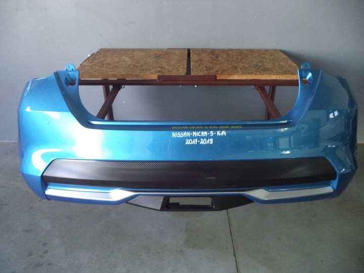 фото №6, Nissan micra k14 2017-2019 бампер зад задний