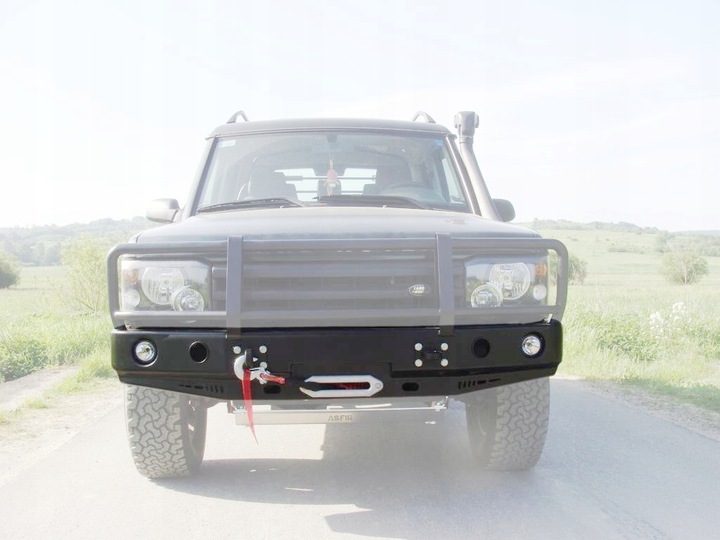 фото №10, Land rover discovery 2 td5 бампер перед стальной