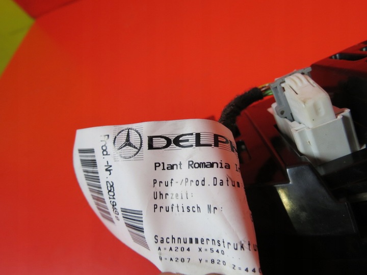 фото №10, Mercedes w207 2.2 cdi спидометр манометр a2129006104 eu