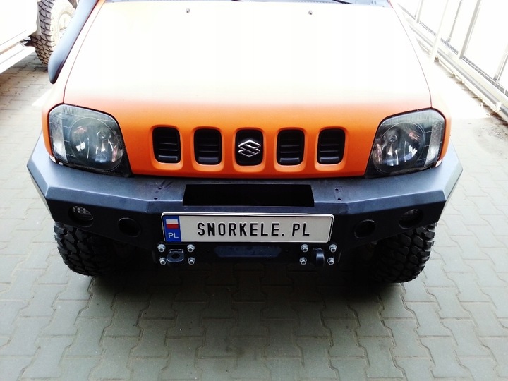 фото №6, Бампер сталевий переднє перед suzuki jimny fv