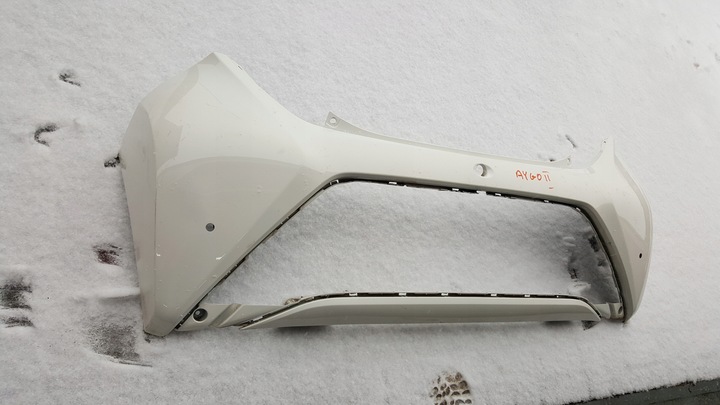 фото №3, Бампер зад задній toyota aygo ii 2 pdc