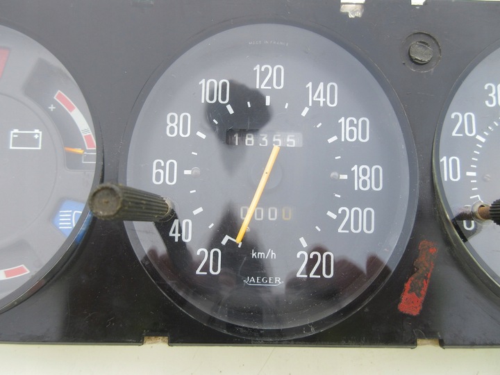 фото №6, Приборы спидометр renault 20/30 r20 jaeger tacho 1975