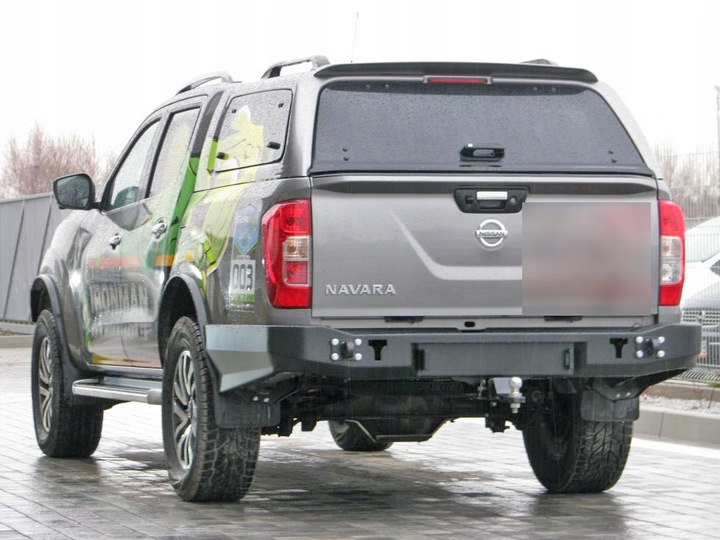 фото №15, Бампер стальной задний зад nissan navara d23 длинный