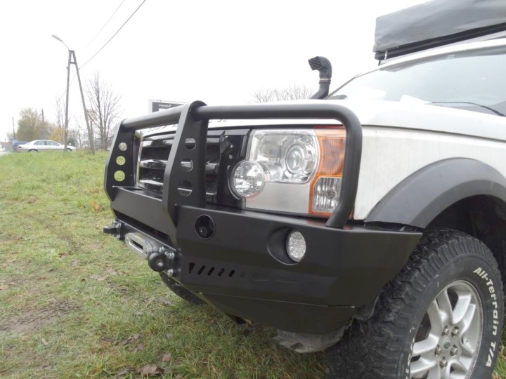 фото №7, Land rover discovery 3 бампер перед стальной плита