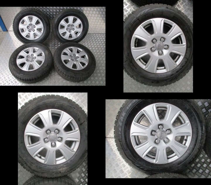 Roues Jantes Pneumatiques, pneus Audi Q3 Q-3 8U0 16 8mm