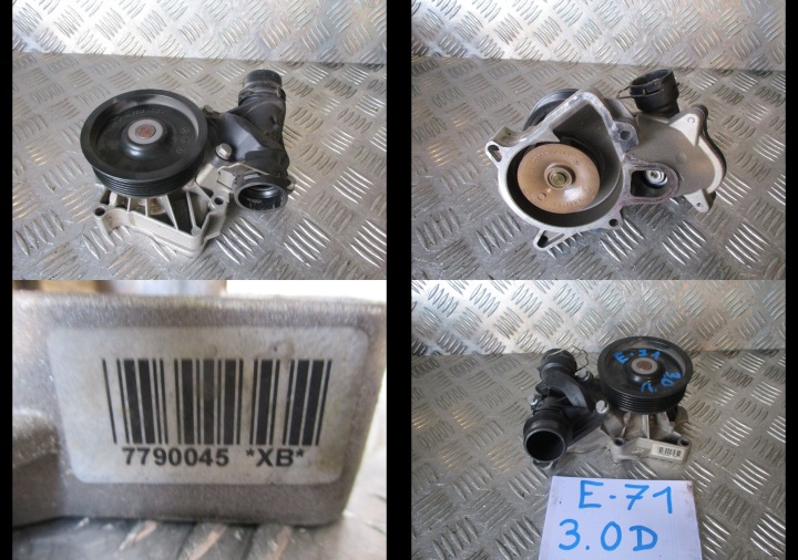 POMPA AUSILIARIA ACQUA MOTORE BMW X6 X-6 E71 E-71 3,0D