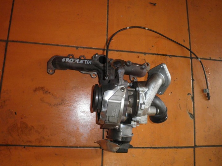 TURBOSPREZARKA TURBINA VW POLO 6R0 1.6 TDI