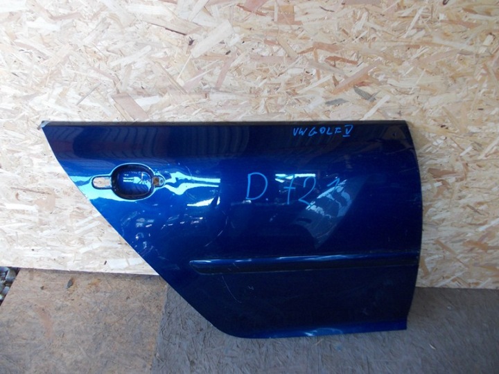 PORTIÈRE ARRIÈRE ARRIÈRE DROIT VW GOLF 5 V CÔTÉ