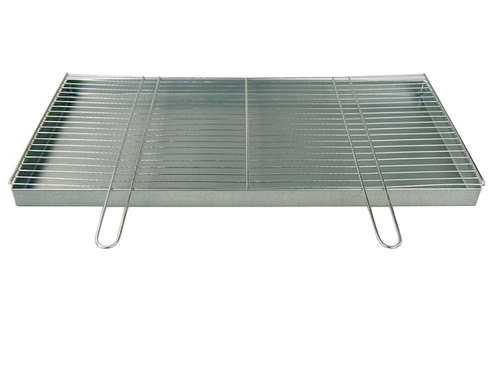 Rošt pro stavbu grilu 82x43 cm popelník