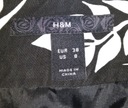 Zdjęcie oferty: Spódnica na lato w białe kwiaty producent H&M rozmiar 38/M/10