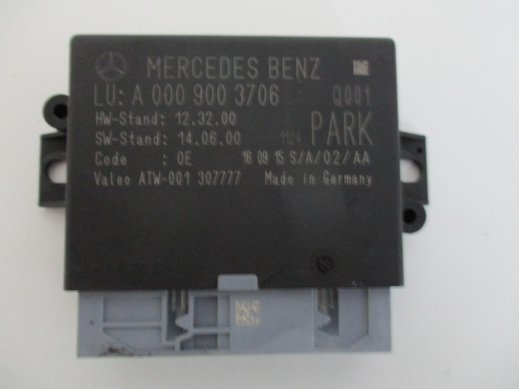 фото №1, E w212 модуль pdc парковки a0009003706 mercedes
