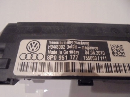 фото №3, Audi a3 датчик датчик руху сигналізація 8p0951177