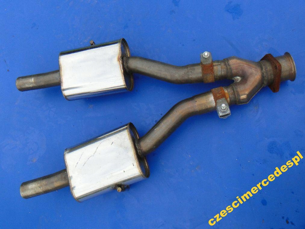 фото №4, Mercedes slk 171 r171 труби вихлоп гасник вихлопи
