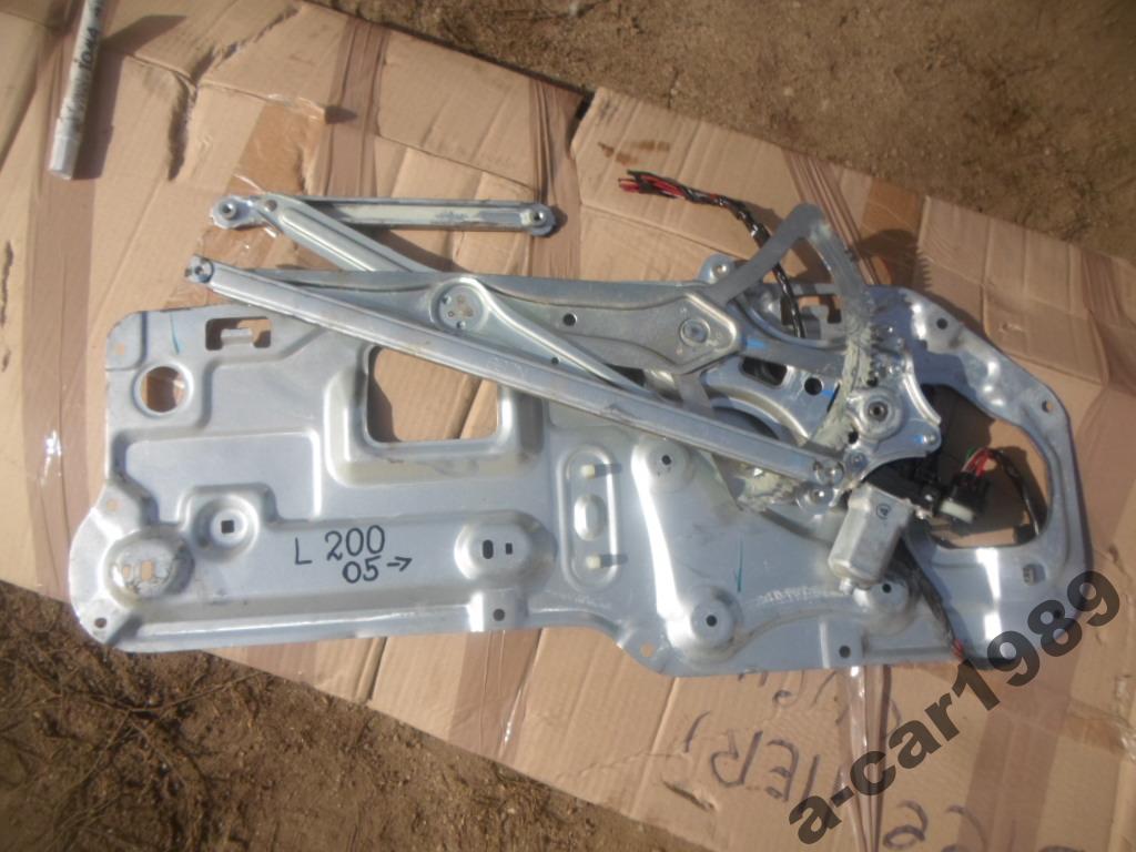 фото №1, Механізм скло задня mitsubishi l200 2006-