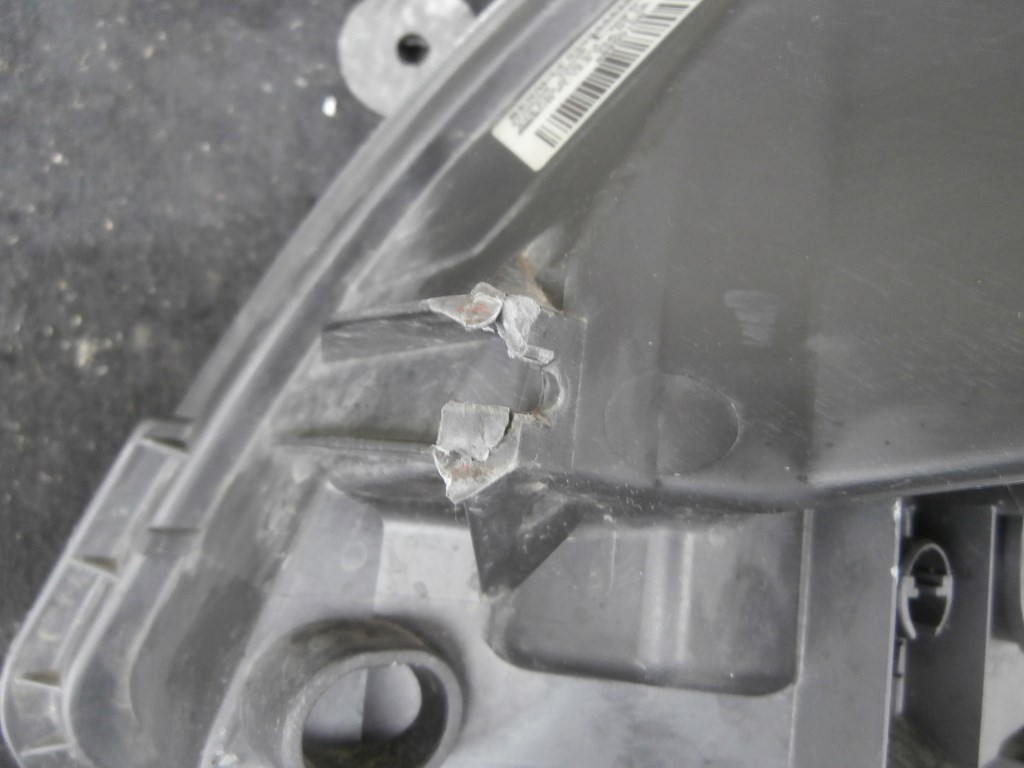 фото №4, Фара лампа правая renault kangoo lift 03-08r