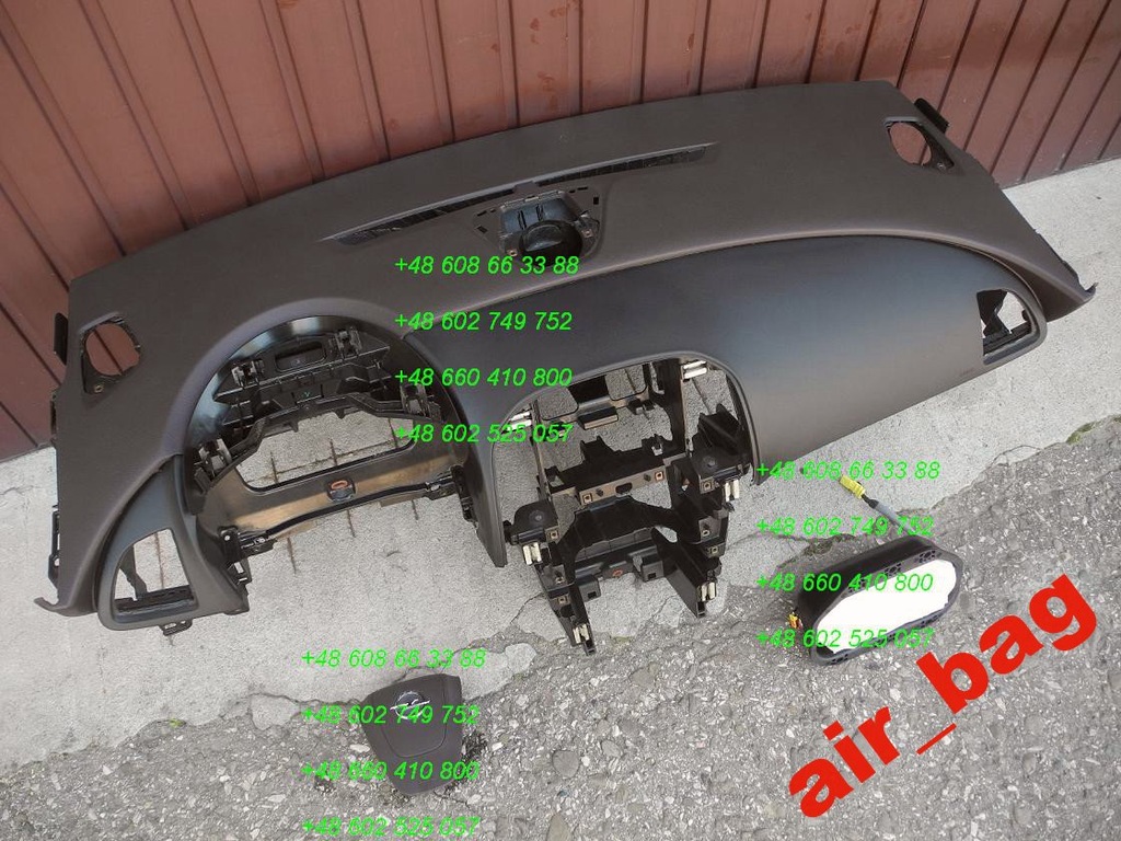 фото №1, Opel astra iv j 4 подушка безпеки 2 подушки безпеки + панель приладів коричневий